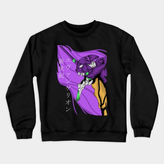 eva unit 01 Crewneck Sweatshirt by Amartwork